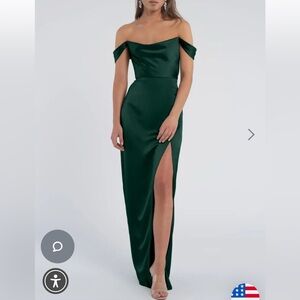 Sawyer Emerald Green Jenny Yoo Dress